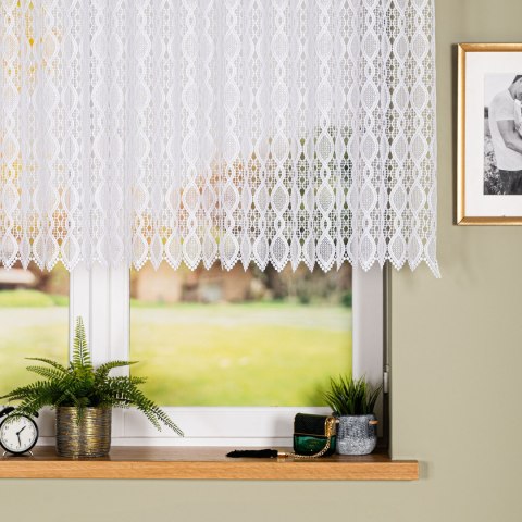 Firanka gipiurowa, wysokość 120cm, kolor 001 biały 016472/447/001/000120/1