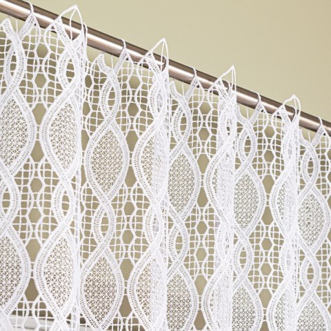 Firanka gipiurowa, wysokość 120cm, kolor 001 biały 016472/447/001/000120/1