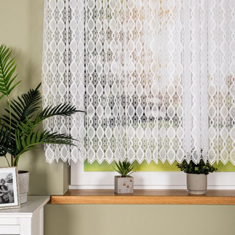 Firanka gipiurowa, wysokość 150cm, kolor 001 biały 016472/447/001/000150/1