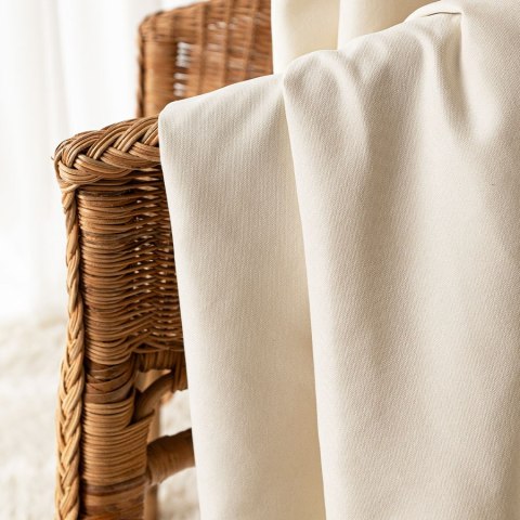 MILAS Tkanina dekoracyjna, wysokość 300cm, kolor 002 ciemny kremowy MILAS0/000/002/000300/1