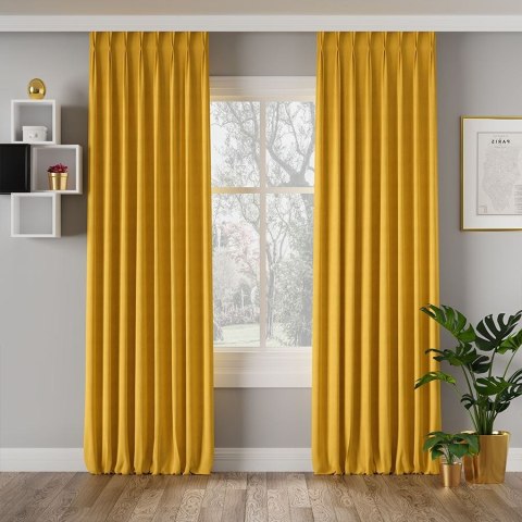 MILAS Tkanina dekoracyjna, wysokość 300cm, kolor 047 szafranowy MILAS0/000/047/000300/1