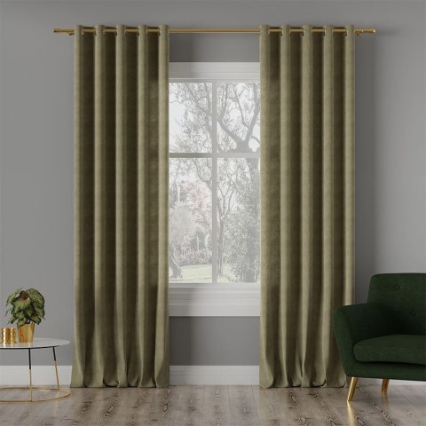 MILAS Tkanina dekoracyjna, wysokość 300cm, kolor 364 ciemny szarozielony MILAS0/000/364/000300/1