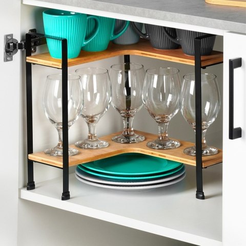 PÓŁKA KUCHENNA NAROŻNA NA PRZYPRAWY AKCESORIA 229203