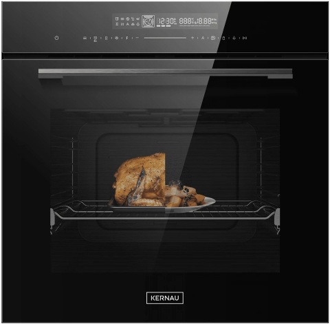 Piekarnik elektryczny z funkcją mikrofali Kernau KBO 1371 S M TC B