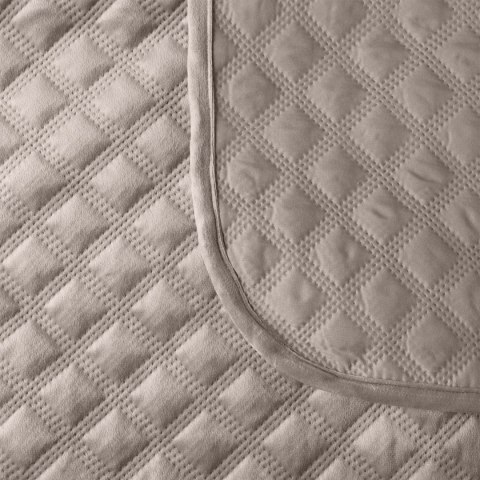 VELVI Narzuta dekoracyjna, rozmiar 70x160cm, kolor 017 szaro-beżowy VELVI0/NAP/017/070160/1