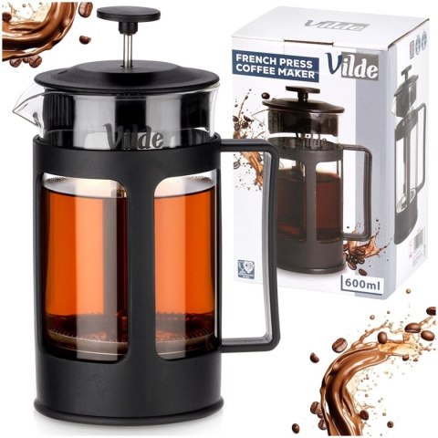 ZAPARZACZ TŁOKOWY DO KAWY/HERBATY 600ml 256427