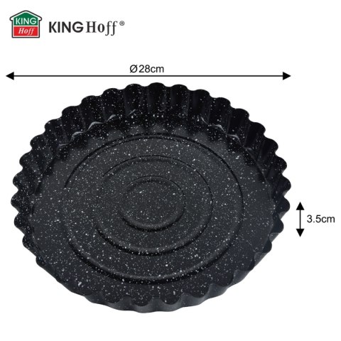 BLACHA FORMA DO TARTY Ø28cm KINGHOFF KH-1956