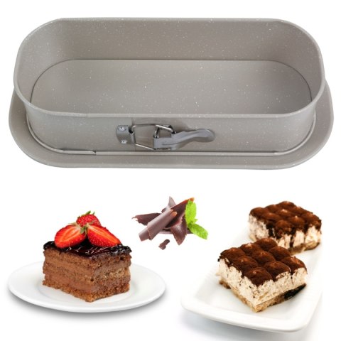 FORMA KEKSÓWKA DO CHLEBA ROZPINANA 34,5x15,5cm KINGHOFF KH-1976