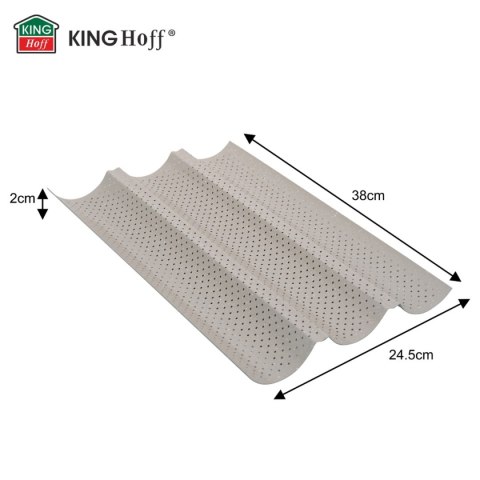 FORMA STALOWA DO BAGIETEK ZAPIEKANEK KINGHOFF KH-1970