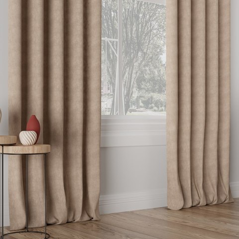 MILAS Tkanina dekoracyjna, wysokość 300cm, kolor 006 kawowy MILAS0/000/006/000300/1