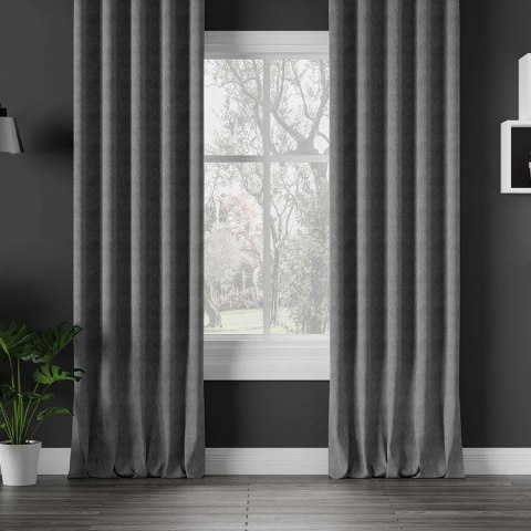 MILAS Tkanina dekoracyjna, wysokość 300cm, kolor 796 szary MILAS0/000/796/000300/1