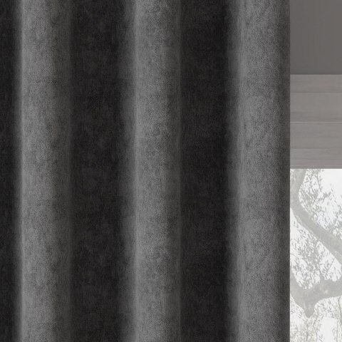 MILAS Tkanina dekoracyjna, wysokość 300cm, kolor 798 ciemny szary MILAS0/000/798/000300/1