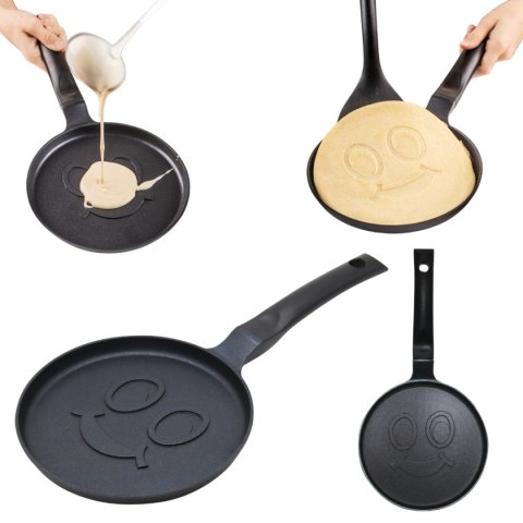 PATELNIA DO UŚMIECHNIĘTYCH NALEŚNIKÓW 18cm KLAUSBERG KB-7971