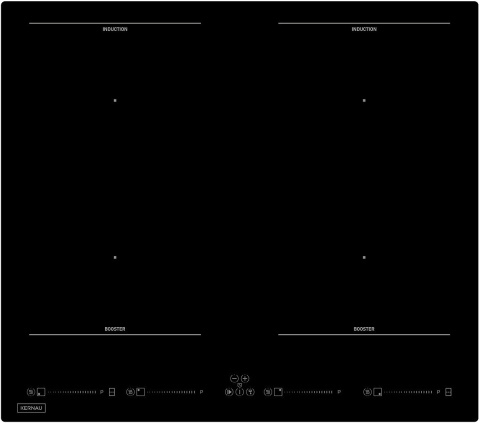 Płyta indukcyjna Kernau KIH 6444.1-4B