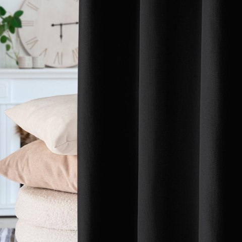 Tkanina NINA WODOODPORNA, wysokość 165cm, kolor 039 czarny D00000/NIW/039/000165/1