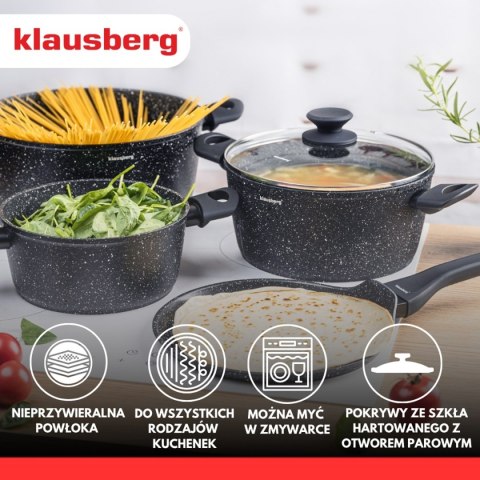 ZESTAW 7 ELEM. GARNKÓW MARMURKOWYCH KLAUSBERG KB-7962