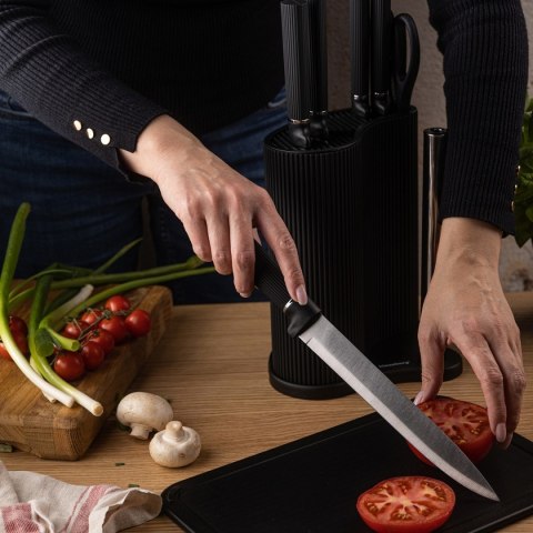 ZESTAW NOŻY I DESEK KUCHENNYCH W STOJAKU KLAUSBERG KB-7980