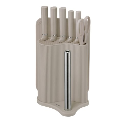 ZESTAW NOŻY W STOJAKU Z DESKĄ I CHWYTEM NA RĘCZNIK KLAUSBERG KB-7979