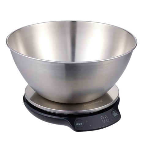 ELEKTRONICZNA WAGA KUCHENNA 5kg/1.8l KLAUSBERG KB-7939 Bluetooth