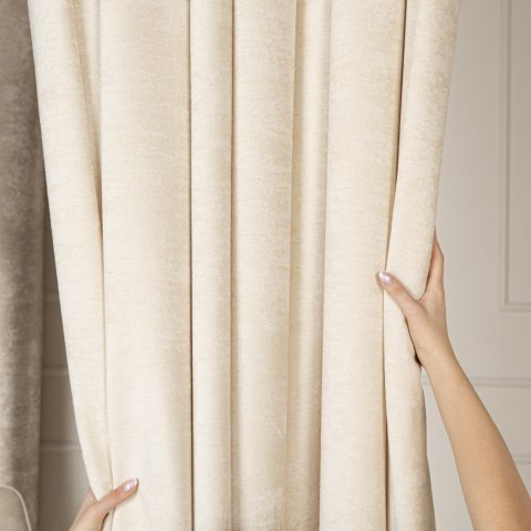 SOFT Tkanina dekoracyjna, wysokość 285cm, kolor 001 kremowy TD0035/TDP/001/000285/1