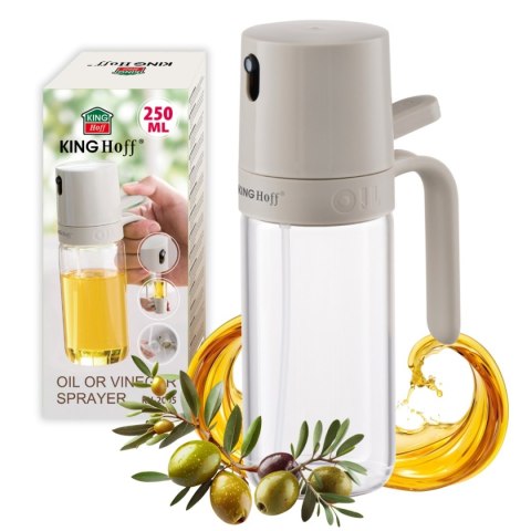 SZKLANY ROZPYLACZ 250ml DO OCTU I OLIWY KINGHOFF KH-2005