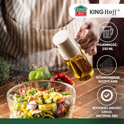 SZKLANY ROZPYLACZ 250ml DO OCTU I OLIWY KINGHOFF KH-2005