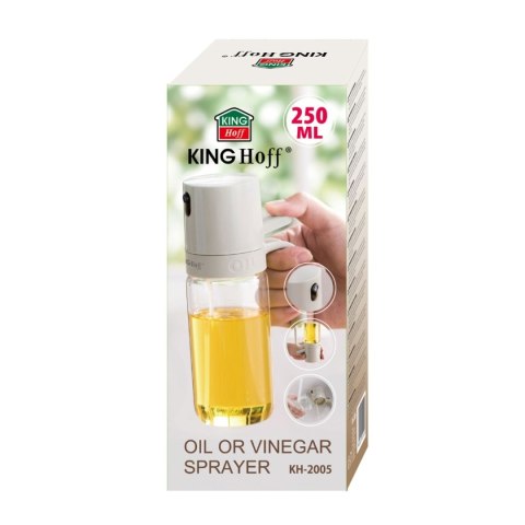 SZKLANY ROZPYLACZ 250ml DO OCTU I OLIWY KINGHOFF KH-2005
