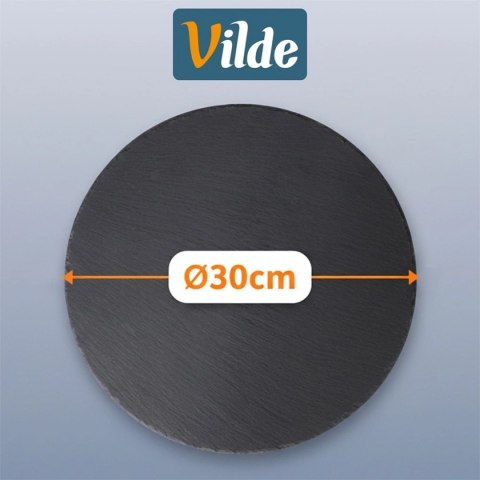 TALERZ TACA KAMIENNA OKRĄGŁA 30cm DO SERWOWANIA 139449