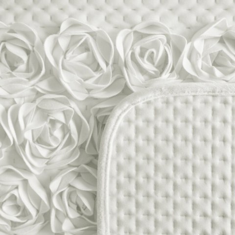 CERAMIKA ROSES 220 X 240 CM KREMOWY