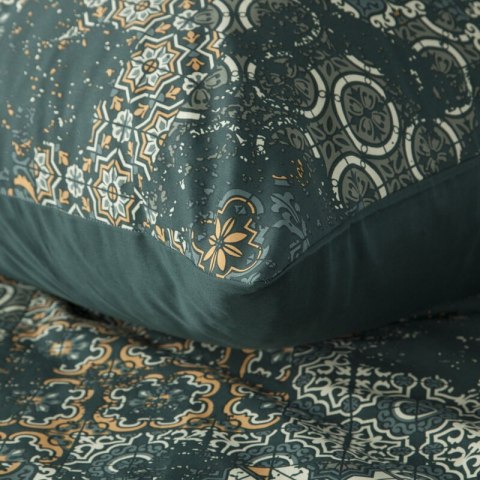 KOMPLET POŚCIELI SATYNOWEJ SPRING 69 220 X 200 CM CIEMNOZIELONY