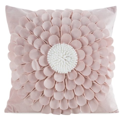 POSZEWKA FLORES 2 45 X 45 CM PUDROWY