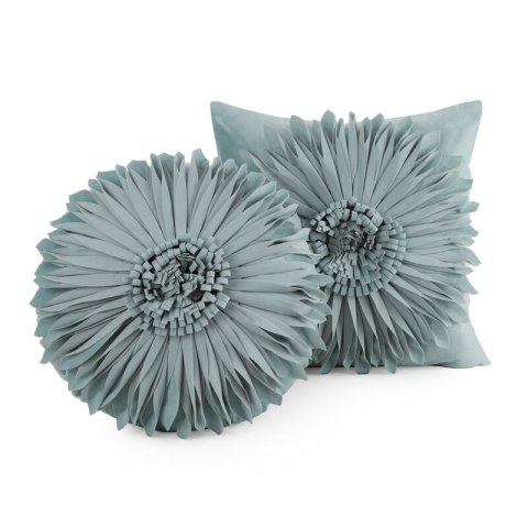 POSZEWKA FLORES 3 45 X 45 CM MIĘTOWY