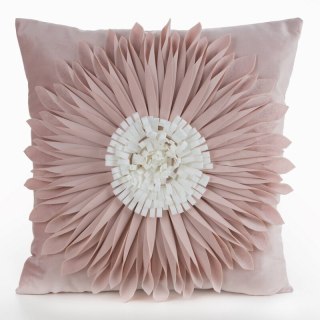 POSZEWKA FLORES 3 45 X 45 CM PUDROWY