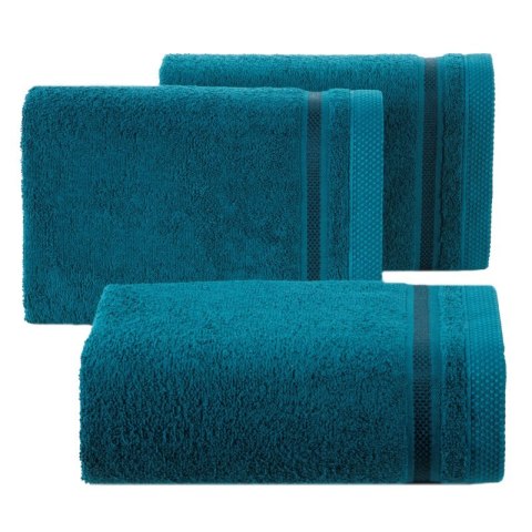 RĘCZNIK ABBIE (01) 50 X 90 CM TURKUSOWY