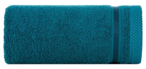 RĘCZNIK ABBIE (01) 70 X 140 CM TURKUSOWY