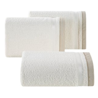 RĘCZNIK ABBIE (02) 100 X 150 CM KREMOWY