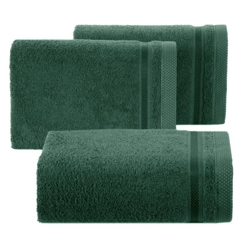 RĘCZNIK ABBIE (09) 100 X 150 CM CIEMNOZIELONY