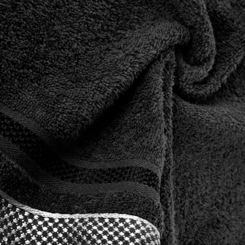 RĘCZNIK ABBIE (11) 30 X 50 CM CZARNY