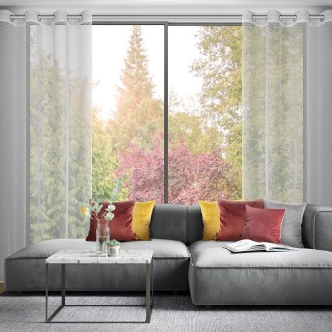 FIRANA GOTOWA ABI1 140 X 250 CM BIAŁY