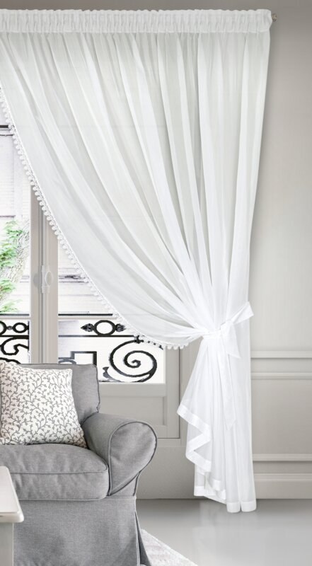 FIRANA GOTOWA DEK 240 X 250 CM KREMOWY