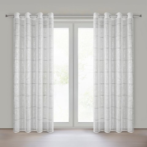 FIRANA GOTOWA KATY 140 X 250 CM BIAŁY