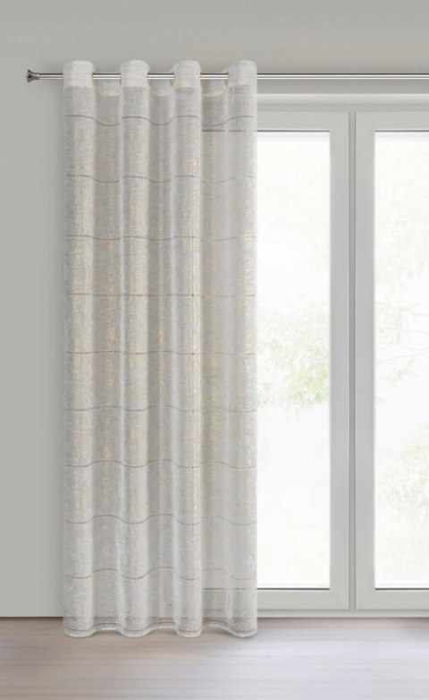 FIRANA GOTOWA KATY 140 X 250 CM BIAŁY