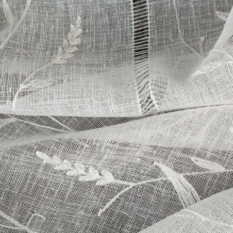 FIRANA GOTOWA MELODY 140 X 250 CM BIAŁY