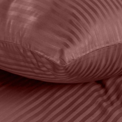 KOMPLET POŚCIELI SATYNOWEJ VERA 140 X 200 CM BURGUNDOWY
