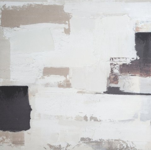 OBRAZ 684 80 X 80 CM BEŻOWY