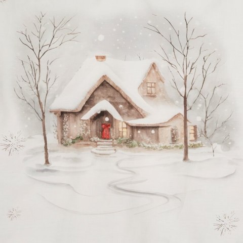 ŚWIĄTECZNY KOMPLET POŚCIELI JOYFULL 140 X 200 CM BIAŁY