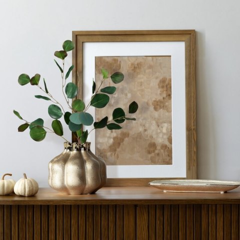 WAZON DEKORACYJNY MERIN (02) O 14 X 14 CM ZŁOTY