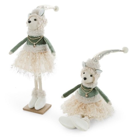 FIGURKA ŚWIĄTECZNA 9 X 9 X 50 CM MIĘTOWY