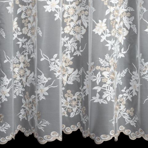 FIRANA GOTOWA ALIRA 140 X 250 CM KREMOWY