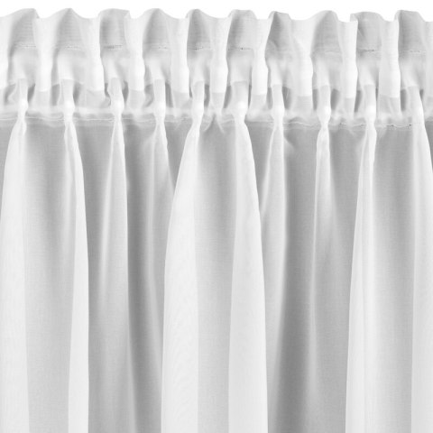 FIRANA GOTOWA LILI NA TAŚMIE 150 X 30 CM BIAŁY